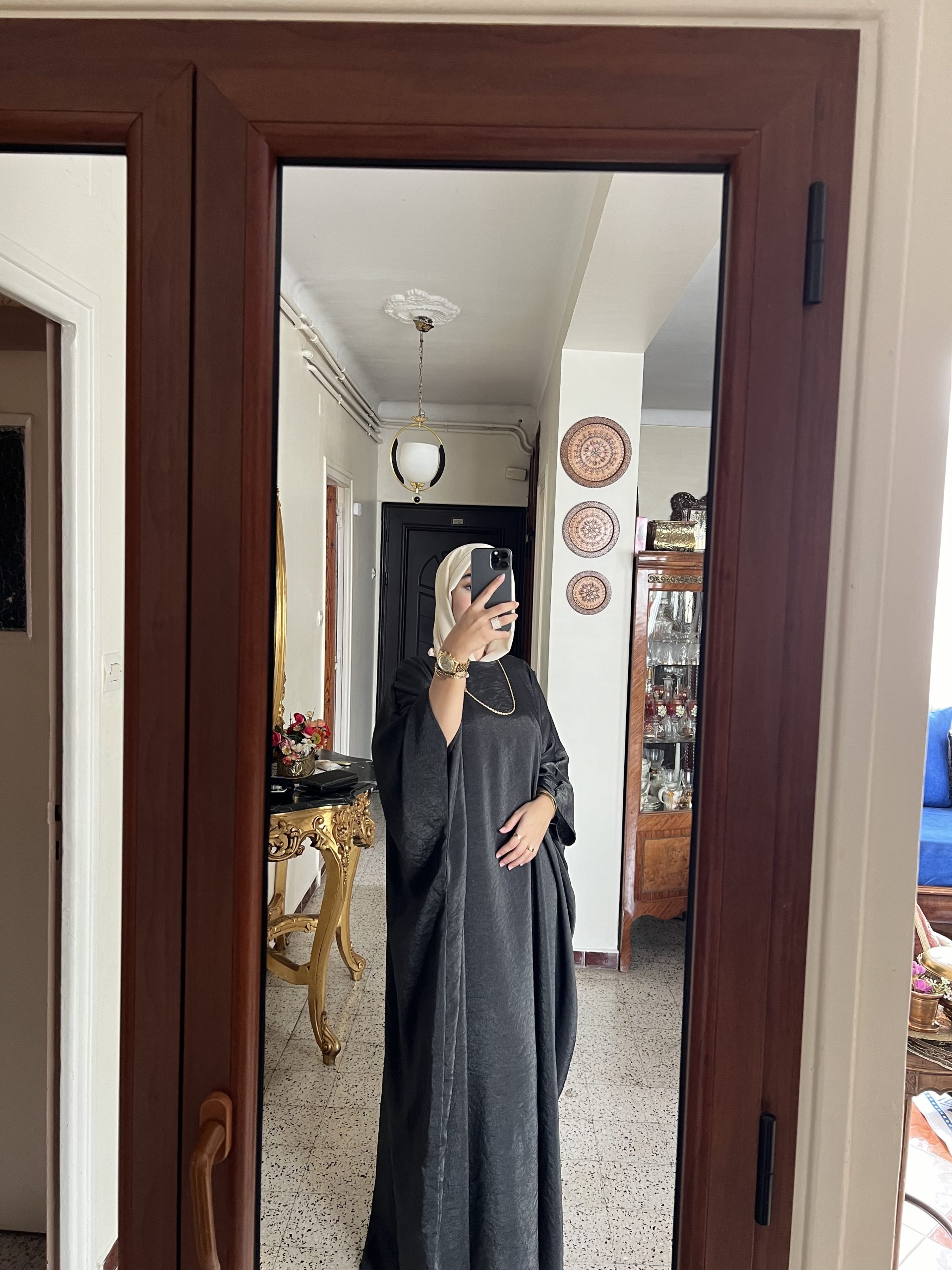 Abaya Dress noire – Image 3